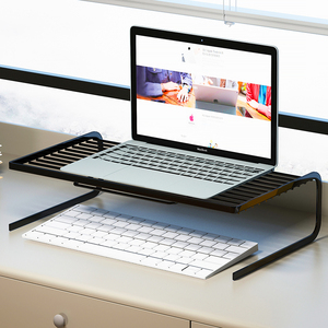 电脑支架笔记本散热托架烧烤架悬空支撑架键盘增高架子台手提收纳