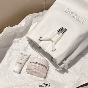 【国柜/包邮】Dior迪奥肌活蕴能系列中样化妆包面霜精华三件套装
