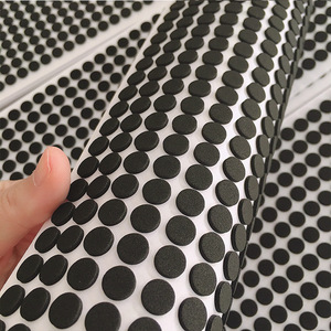 强粘黑色单面EVA泡棉海绵胶带泡沫垫防震密封圆形正方型胶垫定制