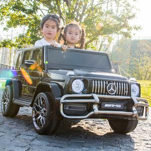 奔驰大g儿童电动车四轮宝宝玩具汽车可坐人小男孩女孩双座越野车