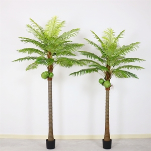 新款大型仿真椰子树热带雨林仿真假树造景盆栽客厅葵树植物装饰