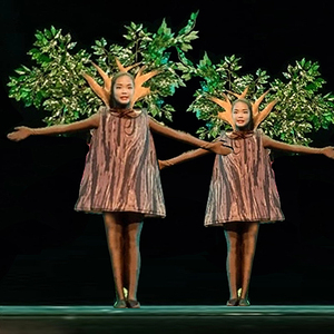 大树舞台道具演出服小树森林话剧舞台表演服装儿童树舞蹈表演服