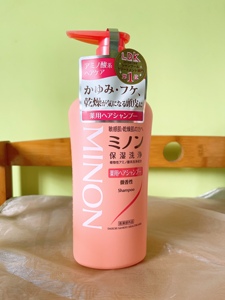 日本原装minon蜜浓氨基酸洗发水敏感肌弱酸性450ml