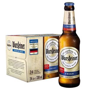 德国进口沃斯坦无醇啤酒0度330ml*24瓶