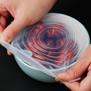 弹力拉伸碗盖密封盖子硅胶食物保鲜膜家用多功能通用保险拉伸圆形
