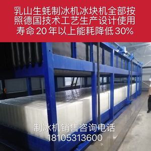 江苏南京制冷设备冰砖制冰机超市片冰机1000KG