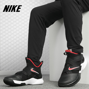 Nike/耐克正品篮球鞋男ZOOM詹姆斯士兵10代绑带时尚篮球鞋852400