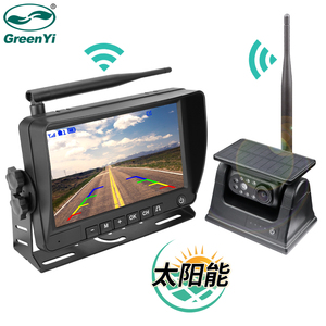 WiFi太阳能AHD无线7寸停车显示器摄像头套件适用于露营车卡车拖车