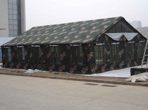 2006-72餐厅帐蓬72平米炊事帐篷施工工程大型食堂含地布配件