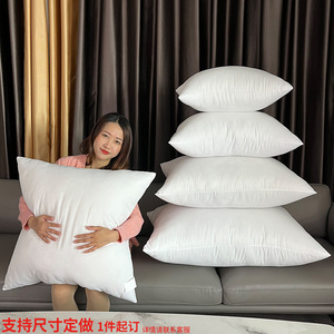 抱枕芯靠枕心靠背正方形内胆套客厅沙发枕头枕芯靠垫长方形填充物