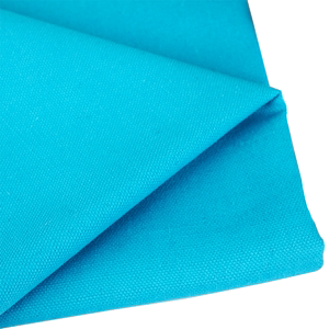 半米价 湖蓝色纯棉帆布布料做包diy桌布窗帘布沙发布靠垫加厚耐磨