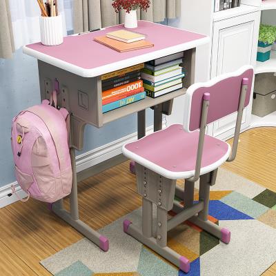 学生课桌椅升降教室彩色学生用抽屉学习桌可折叠初中生绘画桌儿童