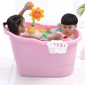 高档沐浴桶婴儿童伸缩双胞胎宝宝洗澡桶双人用品洗澡桶大儿童超大