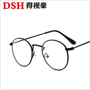 韩版包花金属近视眼镜架男款眼镜框女学生眼睛圆形眼镜框9731潮款
