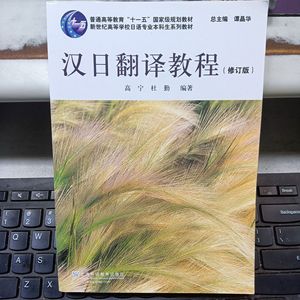 二手正版 汉日翻译教程 修订版 高宁杜勤 上海外语教育出版社