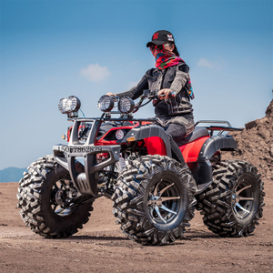沙滩车四轮越野四驱大公牛轴传动汽油电动全地形摩托车成人ATV