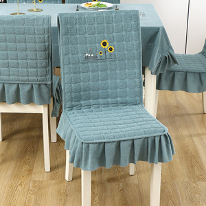 椅子套罩2024新款凳子套罩四季通用实木椅子保护套高级感歺卓椅套