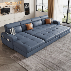 沙发床两用可折叠伸缩推拉多功能储物2024新款可以当床客厅小户型