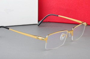 纯钛超轻镜框卡迪亚眼镜框男士商务半框纯钛近视眼镜架超轻光学镜