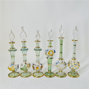 埃及纯手工香水瓶 装埃及香精 外部雕花款 10-12厘米