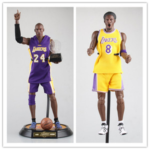 NBA篮球明星 科比 布莱恩特 8号球衣 24号紫色衣服 1/6可动 手办