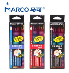 马可记号笔多用途特种笔撕纸铅笔玻璃金属瓷器上可写不易褪色四色