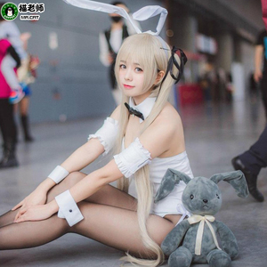 猫老师春日野穹妹兔子服缘之空cosplay女仆装动漫角色扮演兔女郎