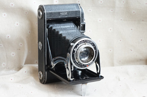 法国 Royer 罗耶 120折叠皮腔胶卷相机 带安琴angenieux 100 3.5