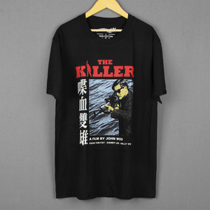 喋血双雄 T恤 The Killer周润发英雄本色电影水洗长袖短袖T-Shirt