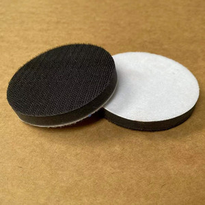 2寸--7寸海绵缓冲垫植绒砂纸托盘软垫魔术贴打磨机保护垫防震垫