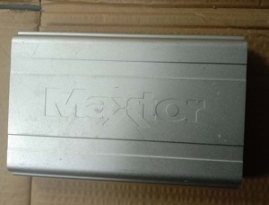 包好MAXTOR 迈拓 ONE TOUCH移动硬盘盒+原装250G硬盘+电源 无底座