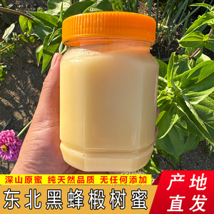 纯正天然蜂蜜长白山野生土蜂蜜东北黑龙江农家自产椴树蜜2022新货