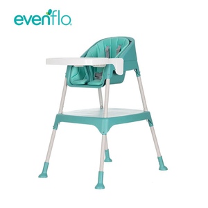 Evenflo儿童餐椅三种模式可拆卸式餐盘五点式安全带清洗方便山姆