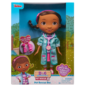 美国购回正版小医师大玩偶玩具小医生麦芬娃娃过家家儿童玩具礼物