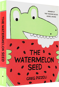 现货 英文原版 西瓜籽 The Watermelon Seed 纸板书 苏斯博士奖 儿童英文启蒙幽默绘本故事图画书