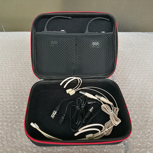 无线腰包头戴耳麦领夹话筒EAR耳机音响配件盒便携抗压耐磨收纳包