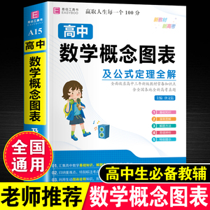 2024年高中生数学概念图表及公式定律全解高一高二高三新高考数学总复习资料辅导书人教版必刷题知识清单大全题型全归纳知识点总结