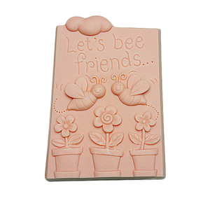 自制手工肥皂香皂模具氨基酸礼品特色创意手工皂模硅胶蜜蜂花园