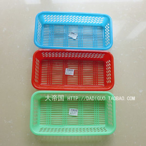 长方形塑料小方筛 筷子丝 储物收纳镂空篓篮子 筷笼 长箩筐批发