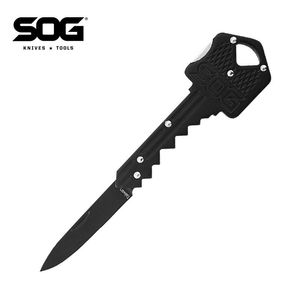 SOG索格 钥匙刀随身小刀 迷你折叠高硬度折刀 开箱刀折叠工具刀