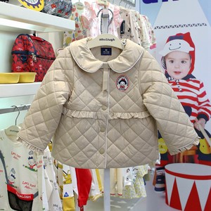 代购allo lugh阿路和如国内2022冬季女童保暖棉服外套ABBH1PJ601