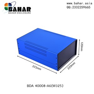 巴哈尔壳体变频器设备铁外壳壳塑胶面板电源机箱BDA40008-(W325)