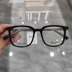 帕莎眼镜框2022新款男近视女全框板材超轻眼镜架光学配镜PA71013