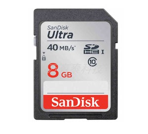 SanDisk闪迪 SD HC 8G 高速存储卡30/40M单反数码相机内存大CCD卡