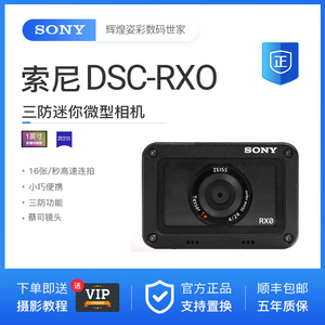 二手 Sony/索尼 DSC-RX0M2 RX0 黑卡 迷你4K三防超清高速运动相机
