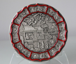 新品预定：中国漆器艺术大铜章（黄铜+紫铜）