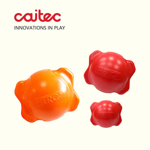 CAITEC美国宠物狗狗玩具 面包球 发声有弹性不容易滚动 大中小号
