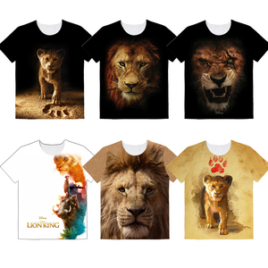 狮子王 The Lion King 2019 辛巴 Simba 3D 狮子 T恤 短袖 衣服