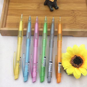 千比8020自动笔0.5mm学生文具彩色磨砂杆活动铅笔