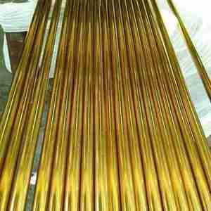 304真空电镀镜面黄钛金圆管方管规格全齐长度6米金属不锈钢装饰管